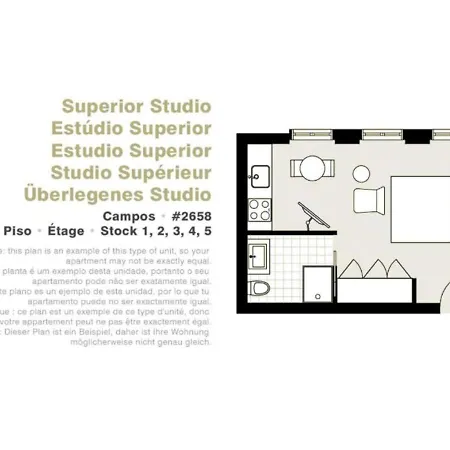 Διαμέρισμα Serviced - Campos Lisboa