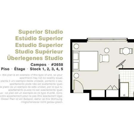 Serviced - Campos * Lisboa