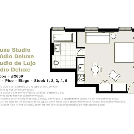 Apartmán Serviced - Campos *