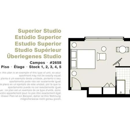 Apartmán Serviced - Campos *