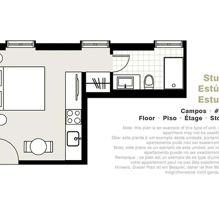 Apartmán Serviced - Campos