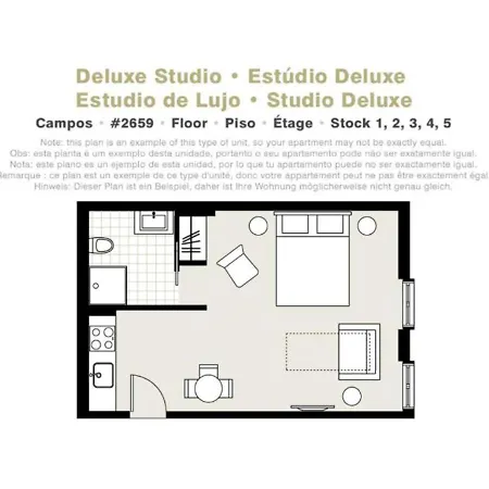 Serviced - Campos Appartement